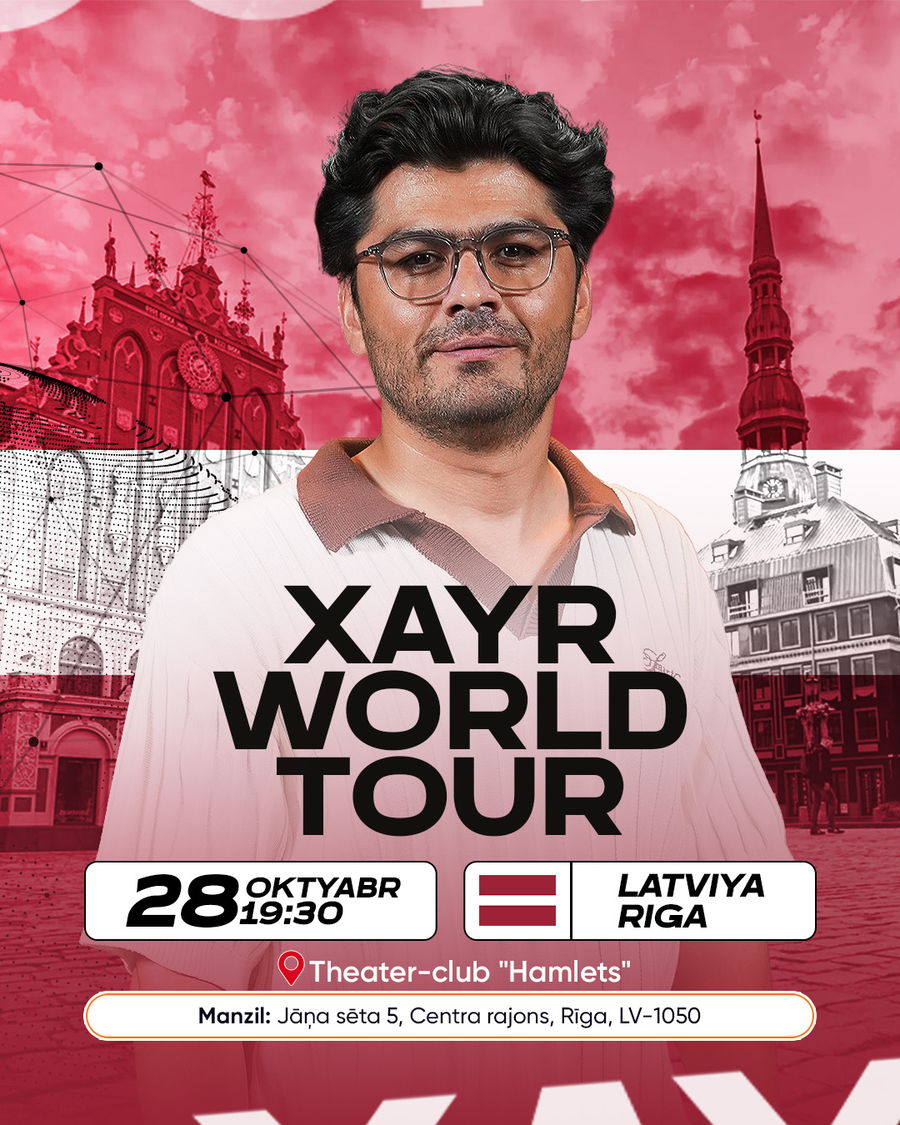Xayr world tour | Riga