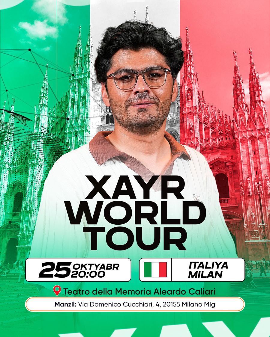 Xayr world tour | Milan