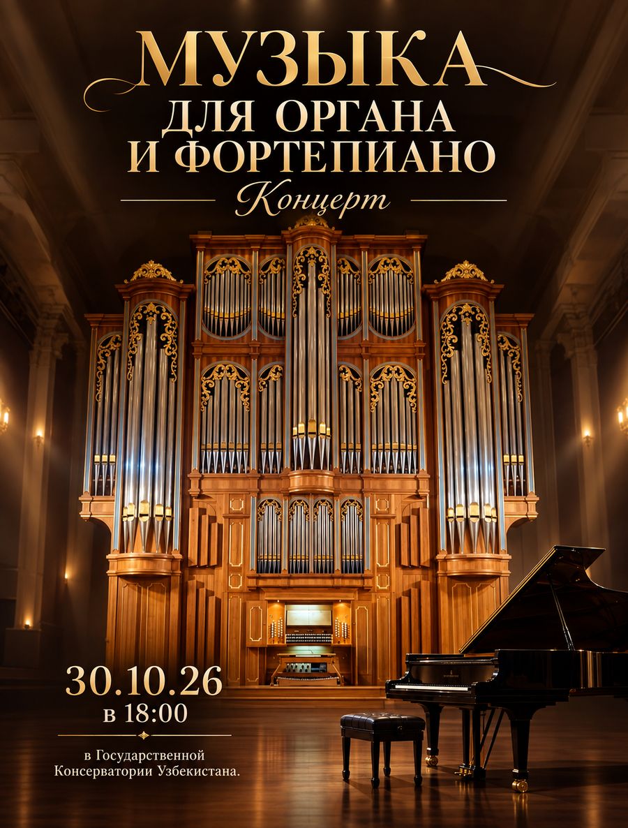 Музыка для органа и фортепиано