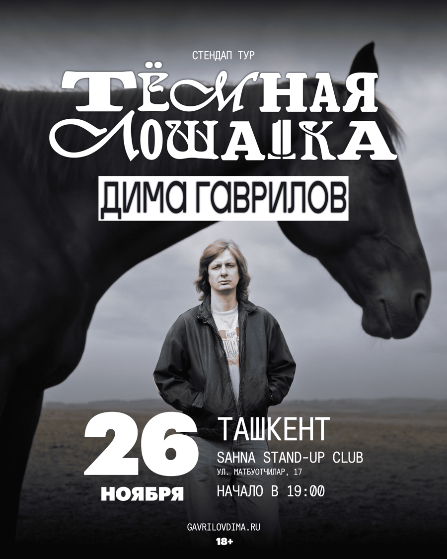 Дима Гаврилов | Тёмная Лошадка Stand-up концерт