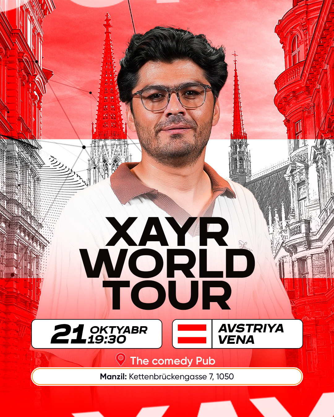 Афиша: Xayr world tour | Vena